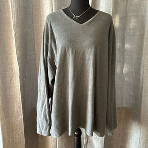 Gray J. crew V Neck Sweater
